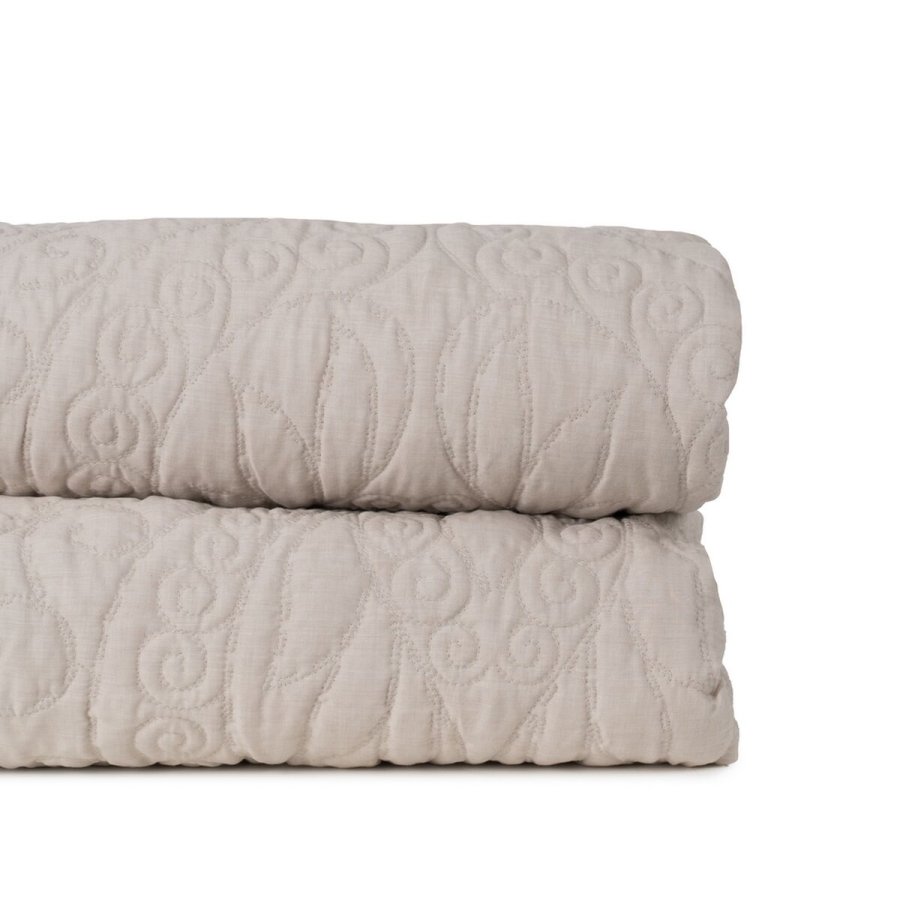 Sengetppe (vattppe) Beige 180 x 1 x 260 cm #1