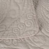 Sengetppe (vattppe) Beige 180 x 1 x 260 cm #5
