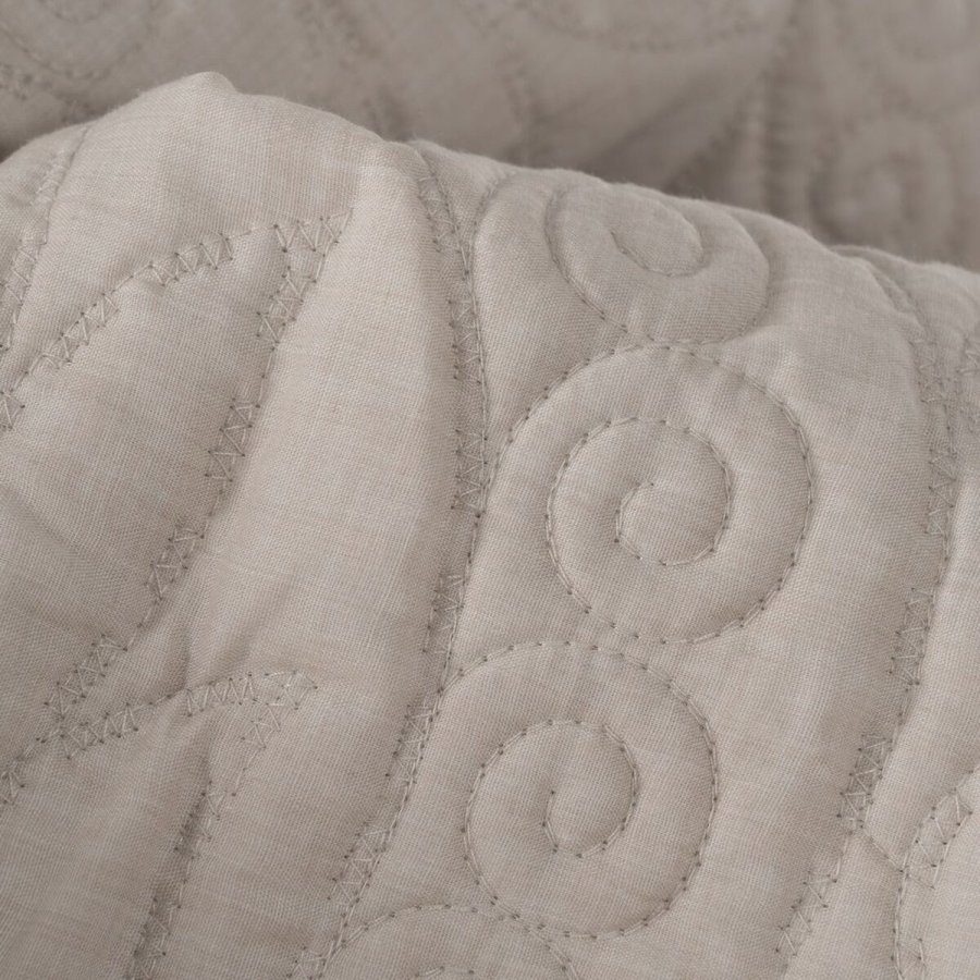 Sengetppe (vattppe) Beige 180 x 1 x 260 cm #9