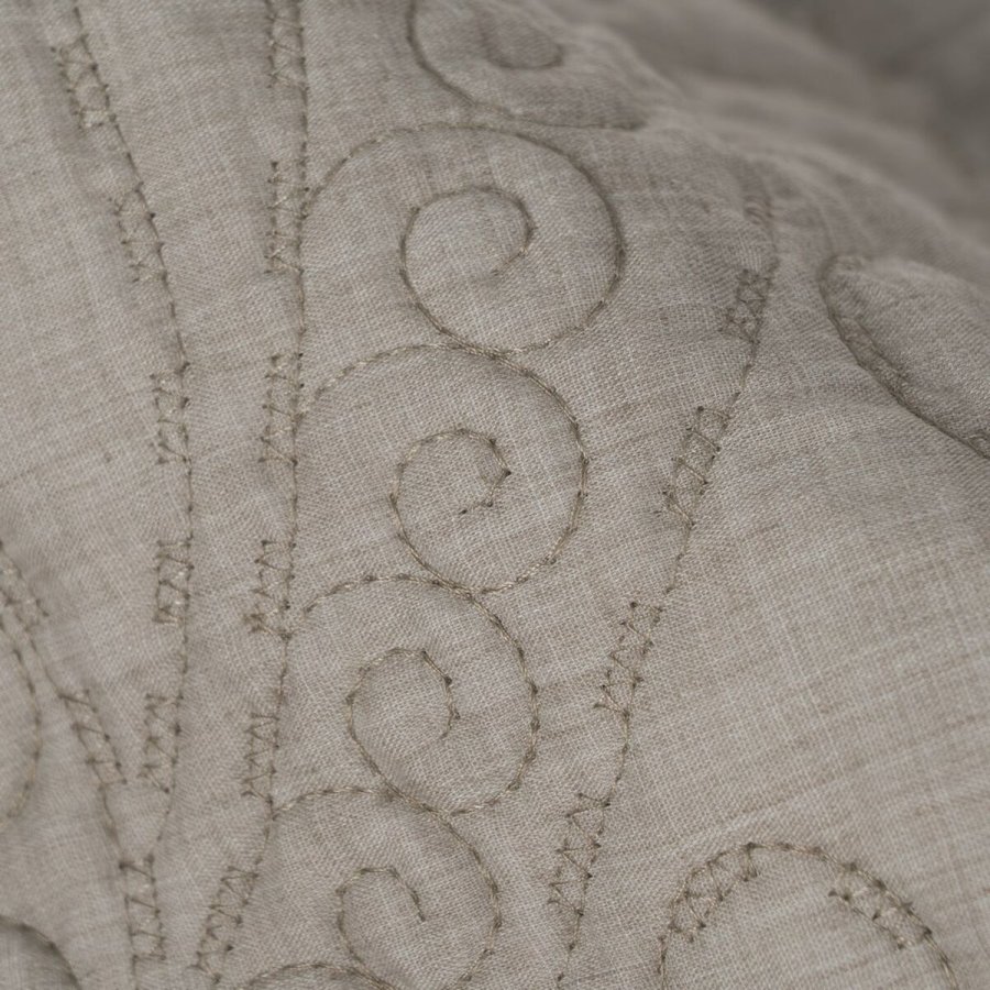 Sengetppe (vattppe) Taupe 240 x 1 x 260 cm #9