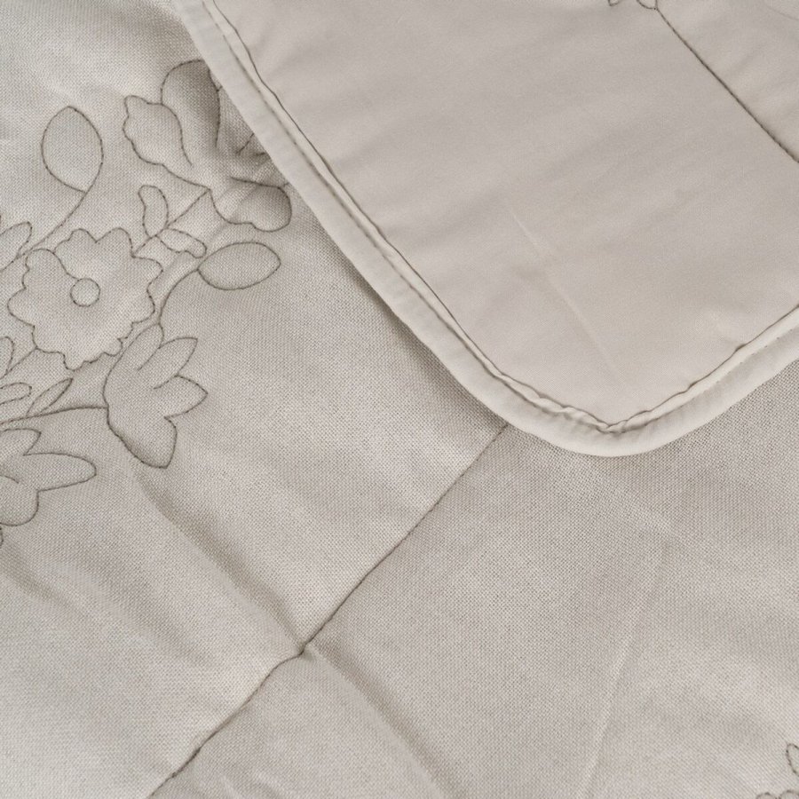 Sengetppe (vattppe) Beige 180 x 1 x 260 cm #5
