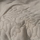 Sengetppe (vattppe) Taupe 240 x 1 x 260 cm #9