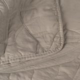 Sengetppe (vattppe) Taupe 180 x 1 x 260 cm #5