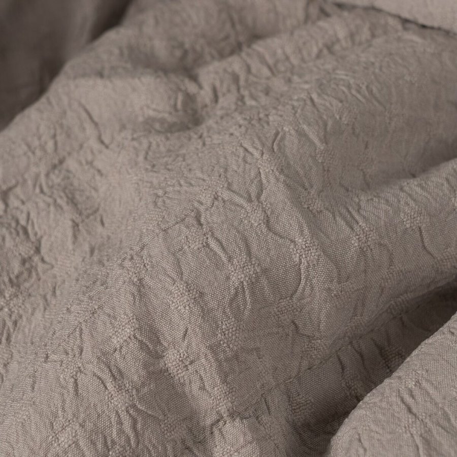 Sengetppe (vattppe) Taupe 240 x 1 x 260 cm #9
