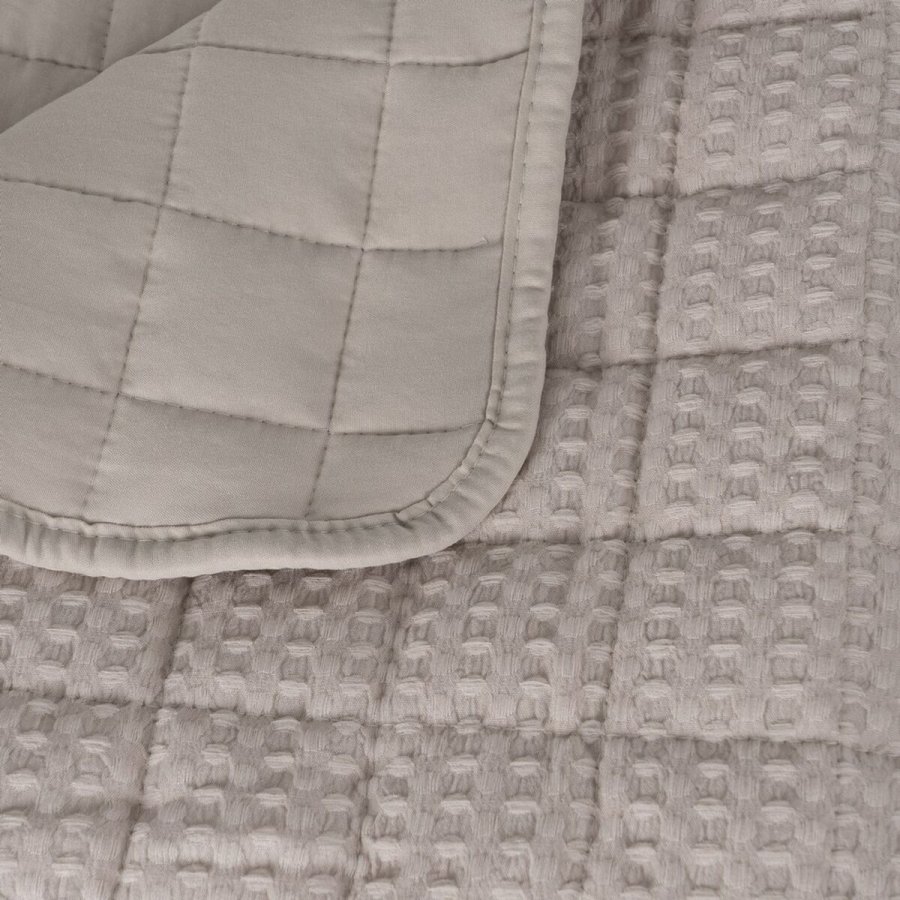Sengetppe (vattppe) Beige 240 x 1 x 260 cm #5