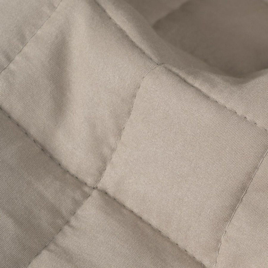 Sengetppe (vattppe) Taupe 180 x 1 x 260 cm #13