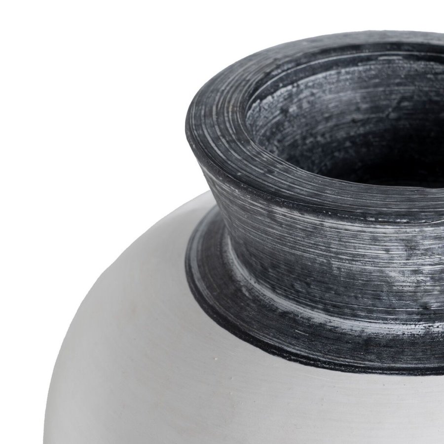 Vase Hvid Terrakotta 25 x 27 x 40 cm #3