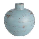 Vase Turkisbl Terrakotta 30 x 32 x 29 cm #1