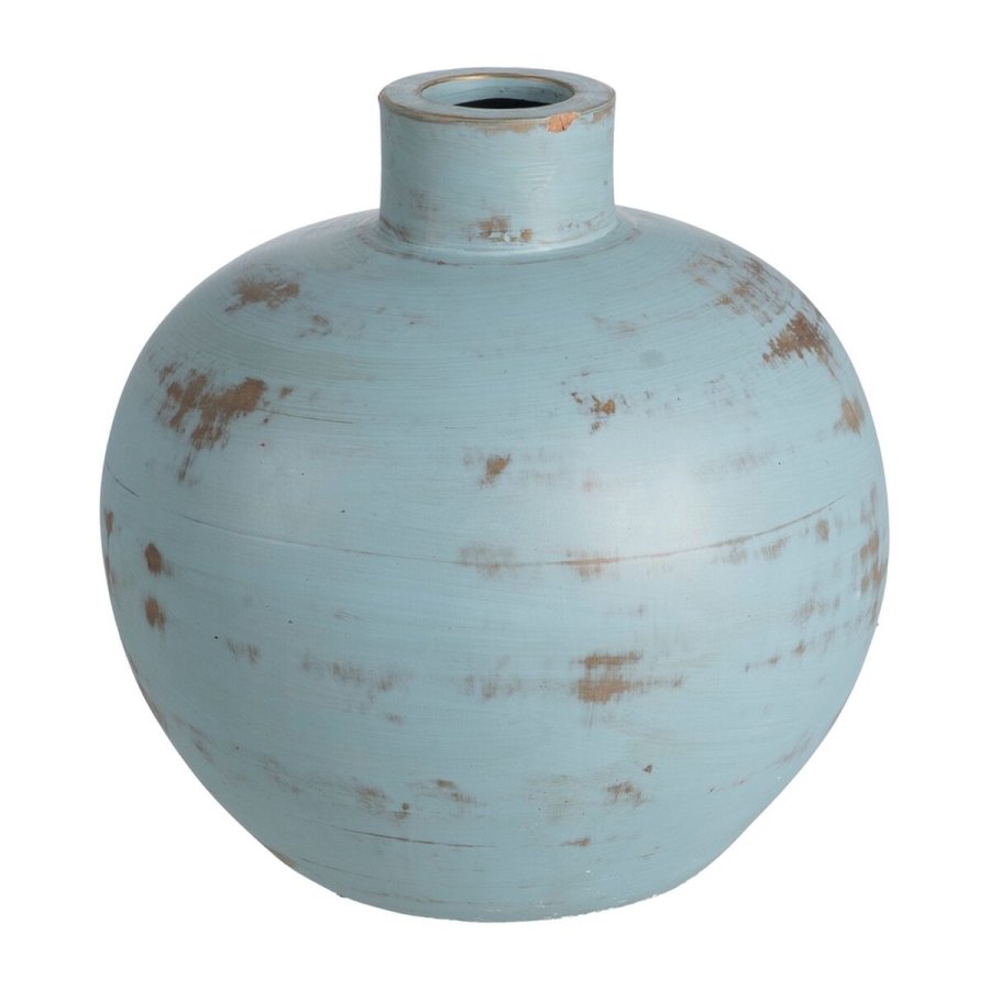 Vase Turkisbl Terrakotta 30 x 32 x 29 cm #1
