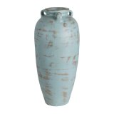 Vase Turkisbl Terrakotta 26 x 28 x 60 cm #1
