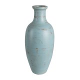 Vase Turkisbl Terrakotta 28 x 30 x 67 cm #1