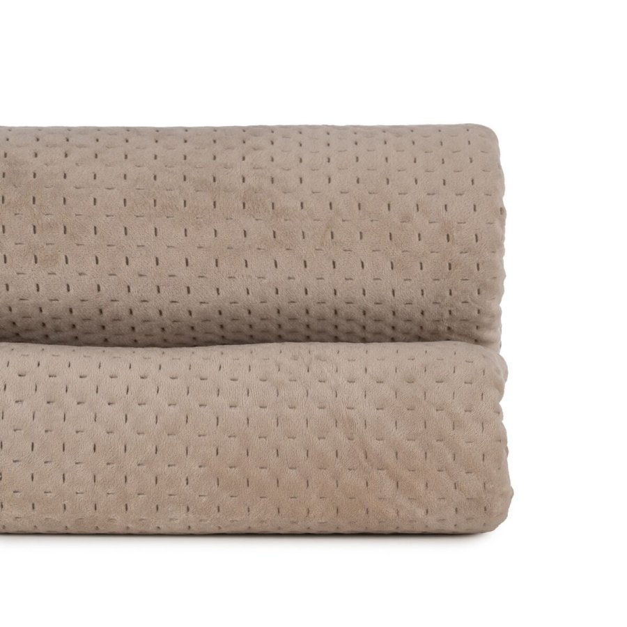 Sengetppe (vattppe) Beige 180 x 260 x 1 cm #1