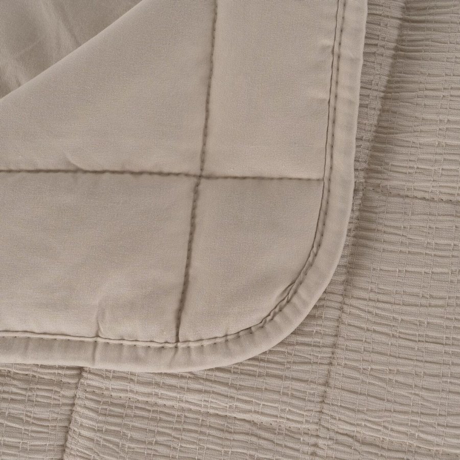 Sengetppe (vattppe) Beige 270 x 280 x 1 cm #5