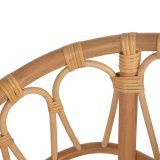 Spisebordsstol Hvid Natur Spanskrr 58 x 59 x 78 cm #7