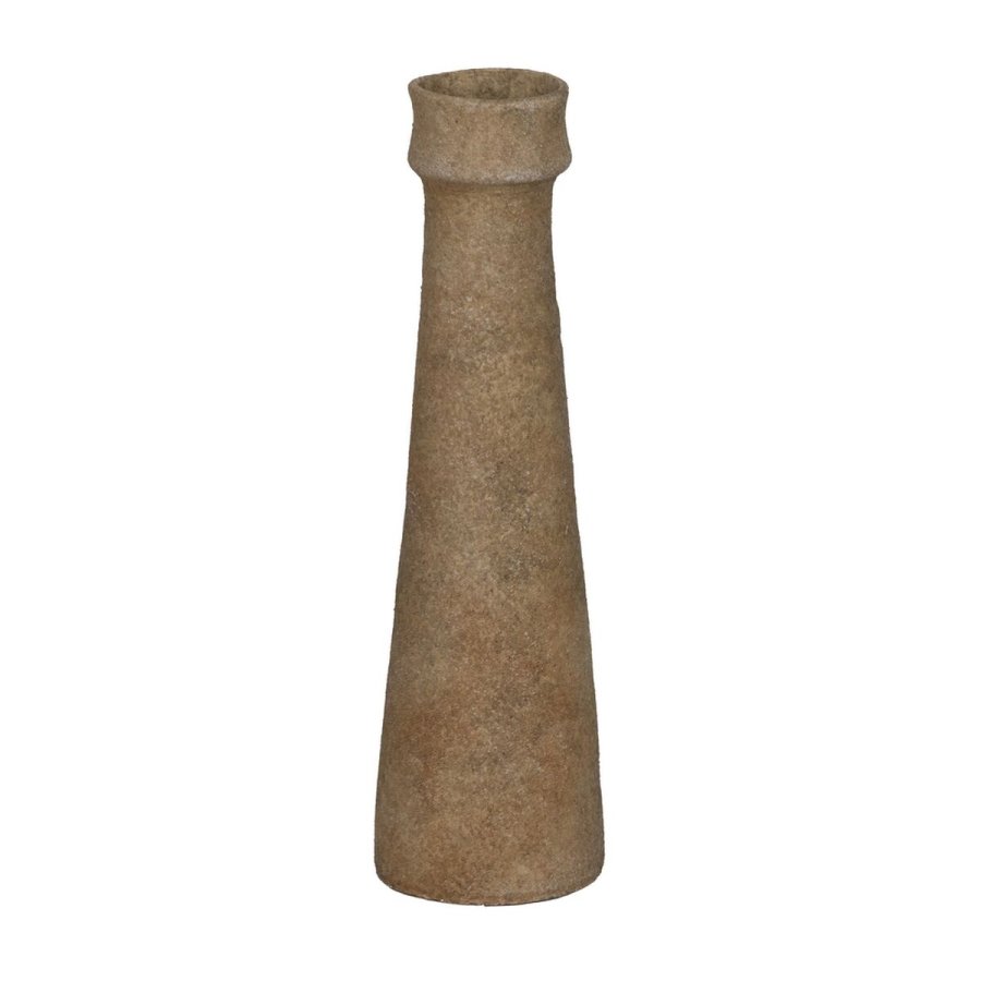 Vase Beige Keramik 14,3 x 14,3 x 50 cm #1