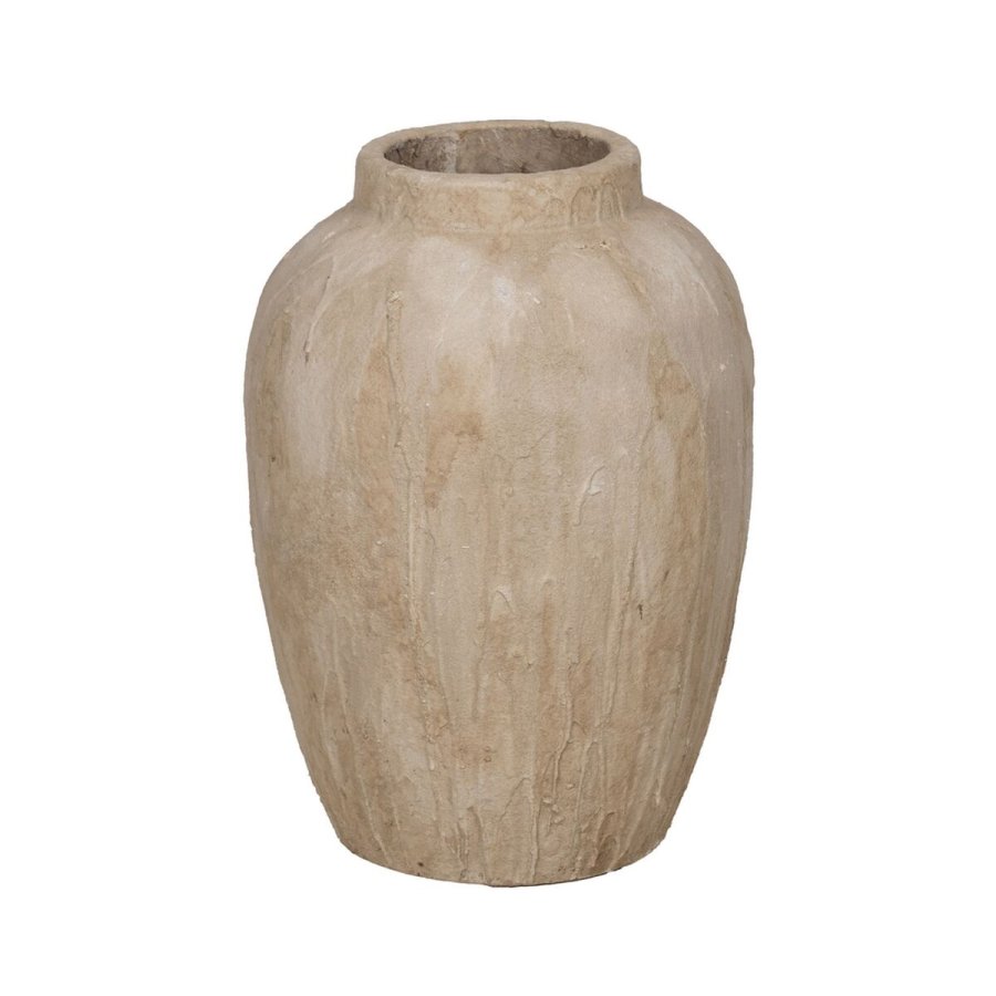 Vase Beige Keramik 42,5 x 42,5 x 58 cm #1