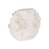 Vase Hvid Polyesterharpisk 40 x 19 x 36 cm #1