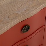 Natbord Terrakotta 80 x 38 x 65,5 cm #25