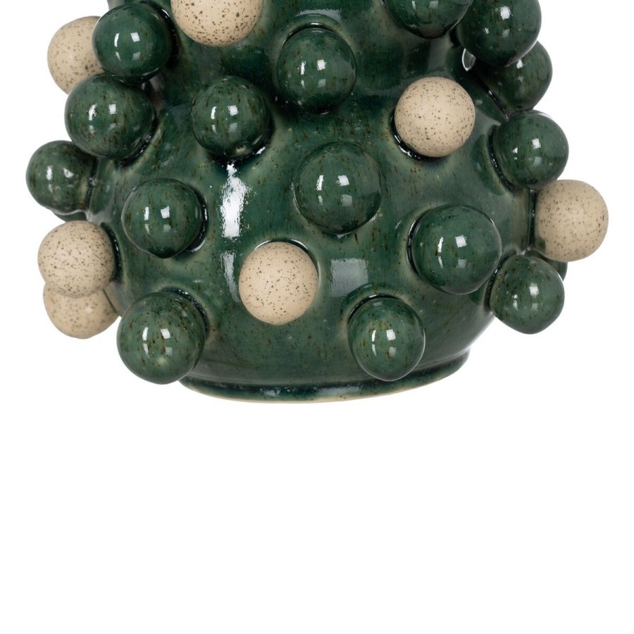 Vase Hvid Grn Keramik 24 x 24 x 31,5 cm #6