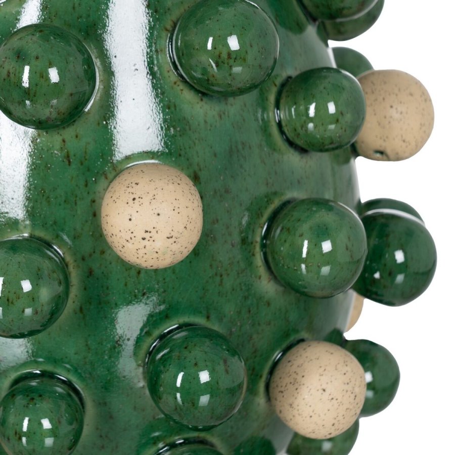 Vase Hvid Grn Keramik 24,7 x 24,7 x 34 cm #5