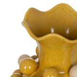 Vase Gul Hvid Keramik 28,3 x 28,3 x 39,7 cm #3