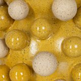 Vase Gul Hvid Keramik 28,3 x 28,3 x 39,7 cm #5