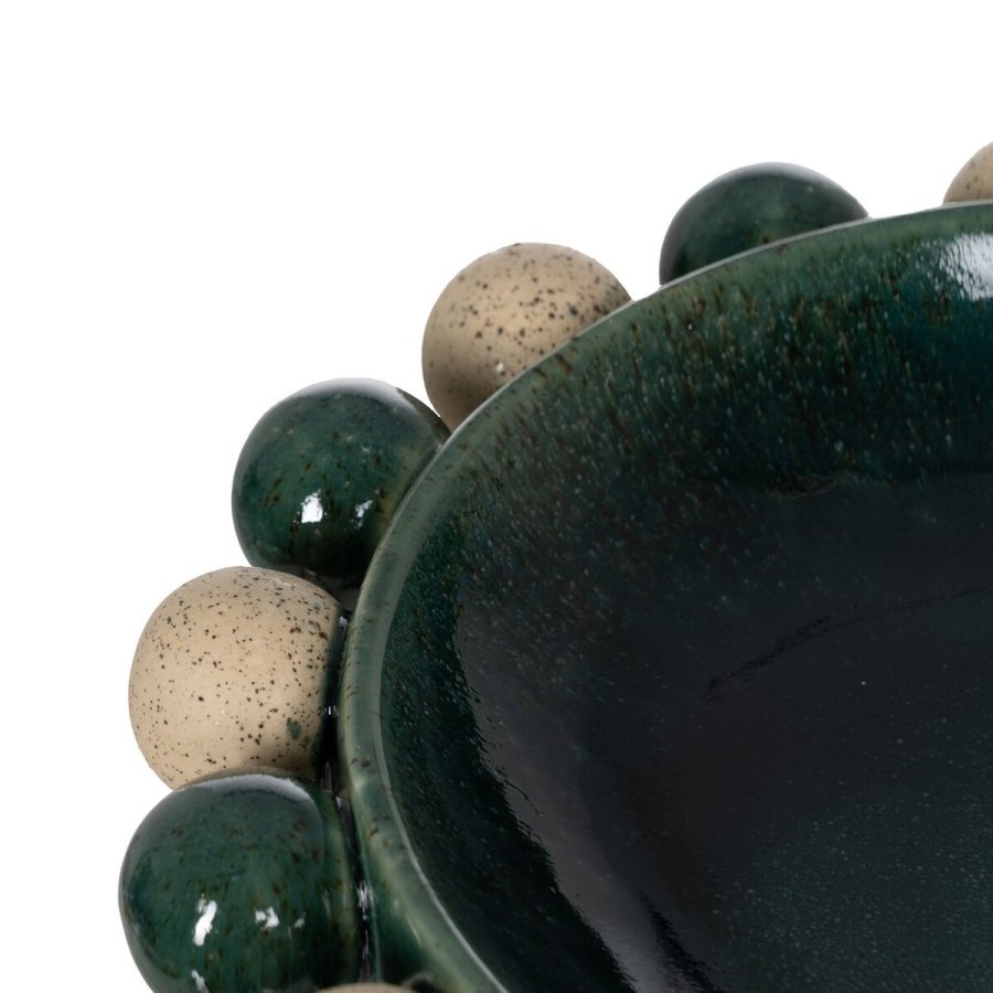 Borddekoration Hvid Grn Keramik #3