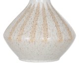 Vase Hvid Beige Keramik 21,8 x 21,8 x 40 cm #6