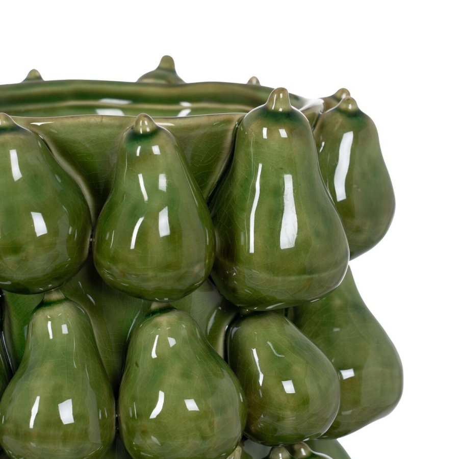 Vase Grn Keramik Fisk 22 x 22 x 31,5 cm #4