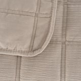 Sengetppe (vattppe) Beige 180 x 260 x 1 cm #5
