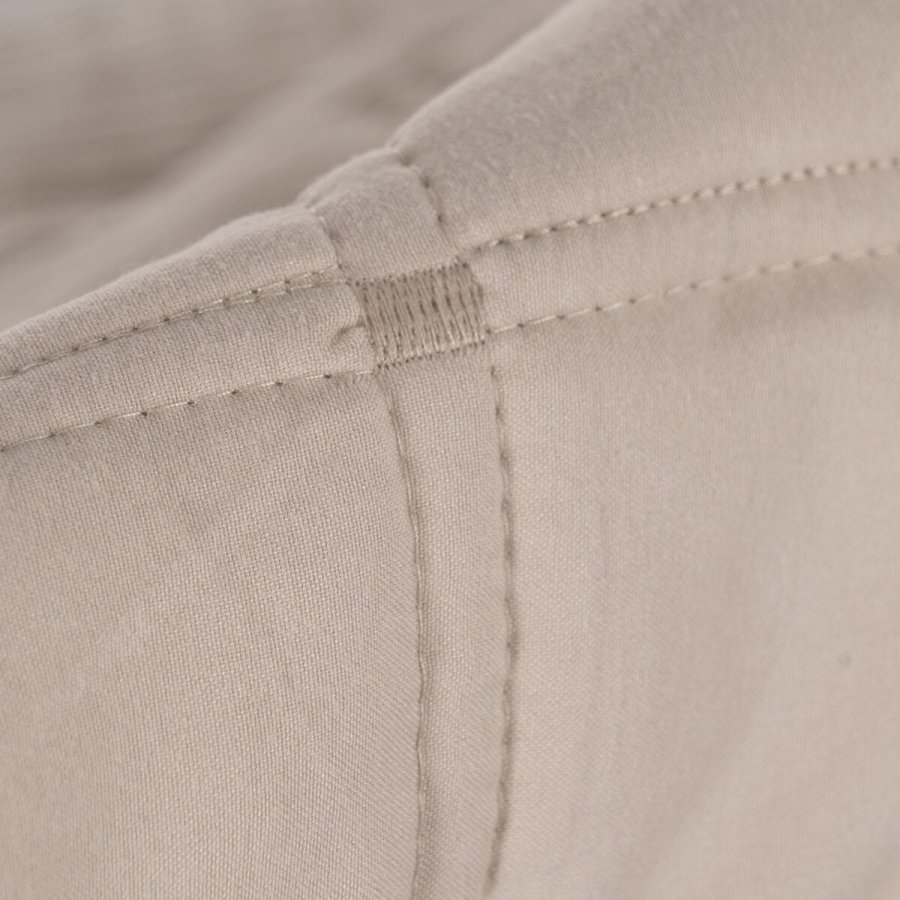Sengetppe (vattppe) Beige 230 x 280 x 1 cm #9