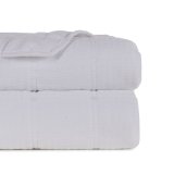 Sengetppe (vattppe) Hvid 180 x 260 x 1 cm #1