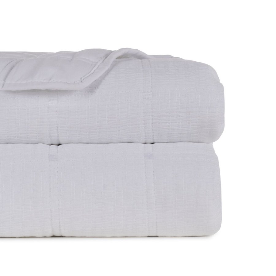 Sengetppe (vattppe) Hvid 180 x 260 x 1 cm #1