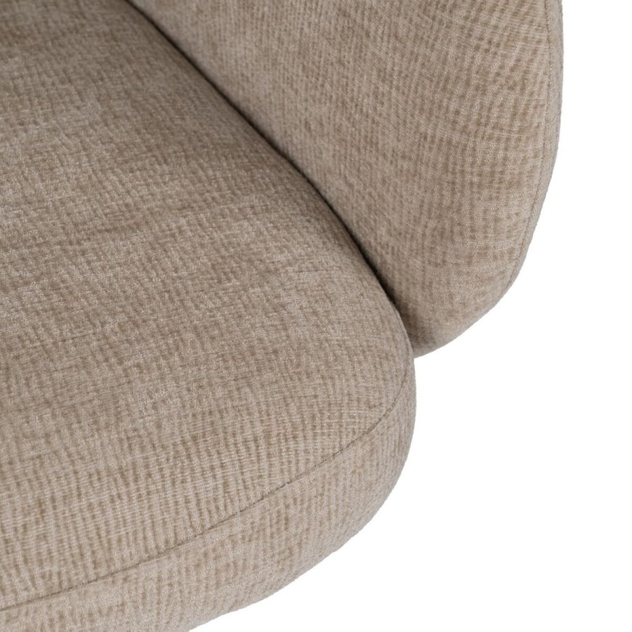 Kontorstol Sort Beige 56 x 56 x 85 cm #7