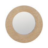 Vgspejl Beige 80 x 3 x 80 cm #1