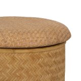 Puf RATN Natur Spanskrr 40 x 40 x 46 cm (2 enheder) #17