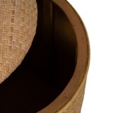 Puf RATN Natur Spanskrr 40 x 40 x 46 cm (2 enheder) #21