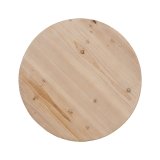 Sofabord Hvid Natur 60 x 60 x 45 cm #7