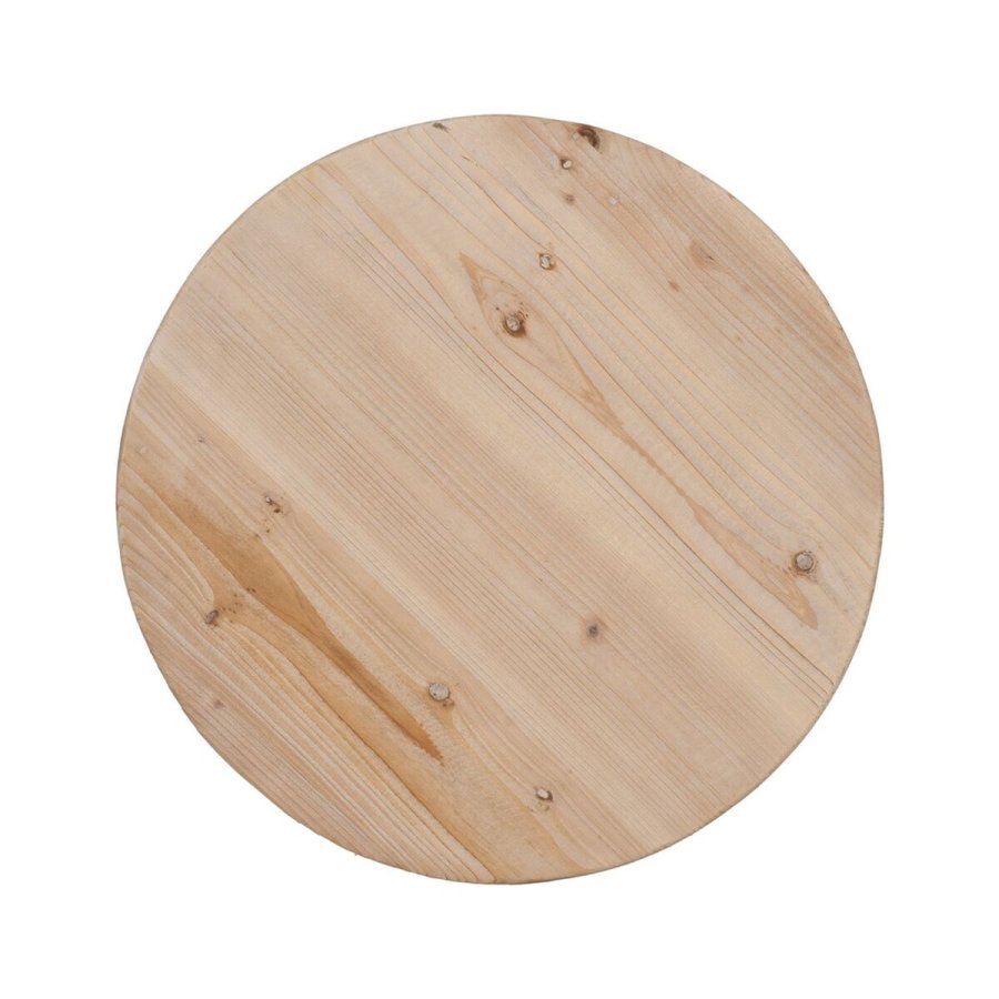 Sofabord Hvid Natur 60 x 60 x 45 cm #7