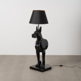 Bordlampe Sort PVC Harpiks 40 W 45 x 40 x 127 cm #2