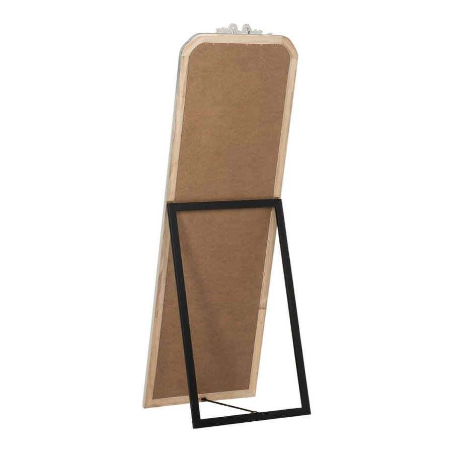 Fritstende spejl Hvid Krystal Paulonia tr 60 x 180 x 4 cm #13