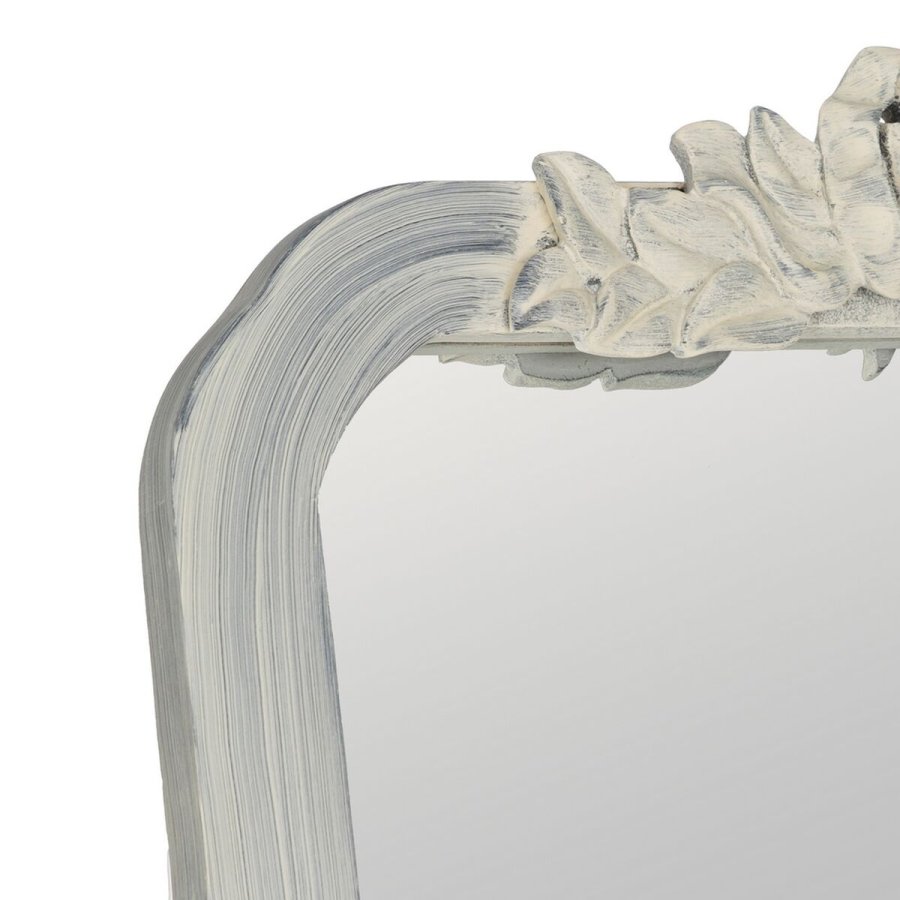 Fritstende spejl Hvid Krystal Paulonia tr 60 x 180 x 4 cm #17