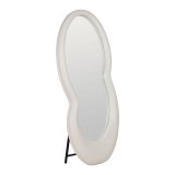 Fritstende spejl Hvid Tr MDF 85 x 170 x 10 cm #1