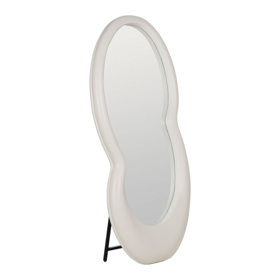 Fritstende spejl Hvid Tr MDF 85 x 170 x 10 cm #1