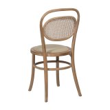 Spisebordsstol Beige Natur Gummitr Bomuld Polyester 41 x 41 x 89 cm #4