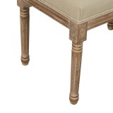 Stol Beige Gummitr 122 x 41 x 46 cm #25