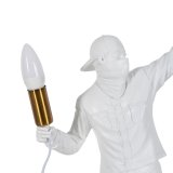 Bordlampe Hvid Harpiks #2