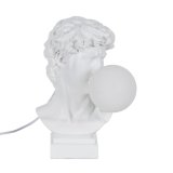 Bordlampe Hvid Harpiks #1