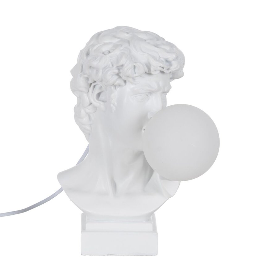 Bordlampe Hvid Harpiks #1