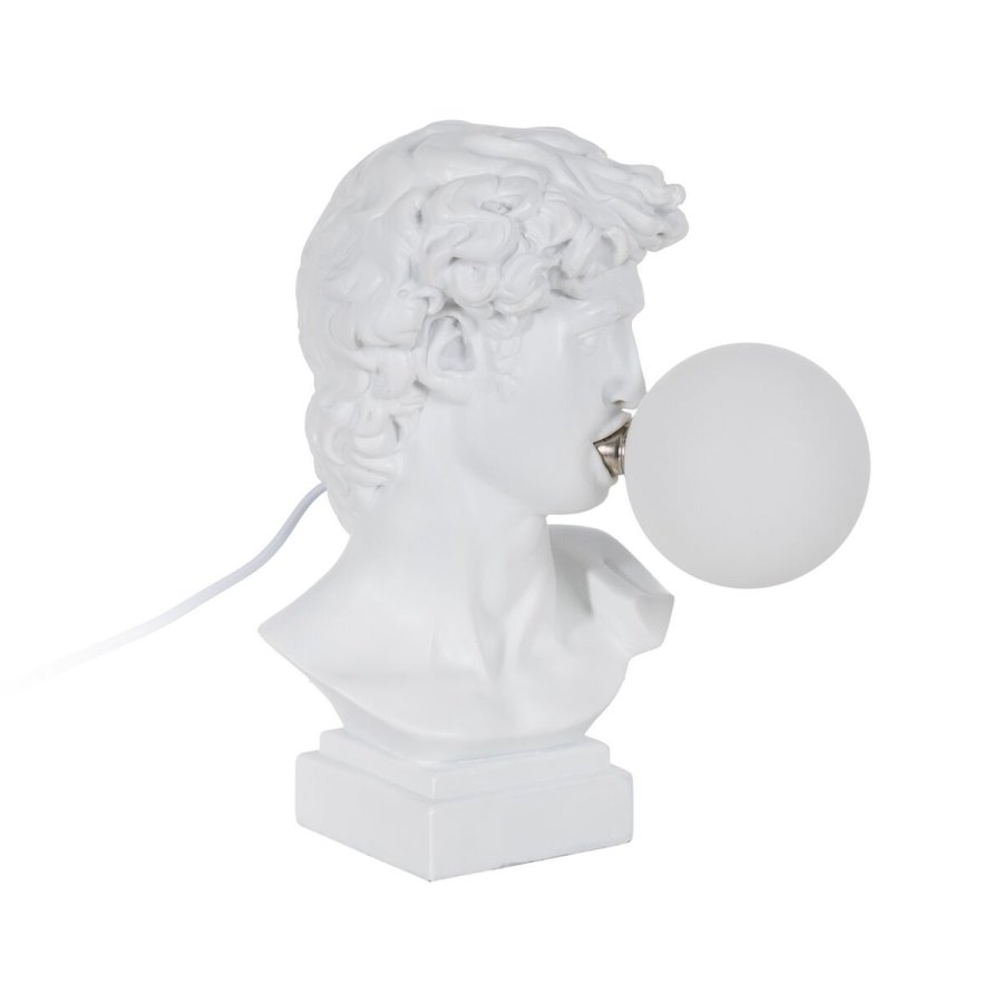 Bordlampe Hvid Harpiks #2